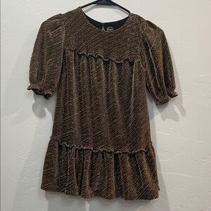 Wonder Nation Brown Kids Formal Dress